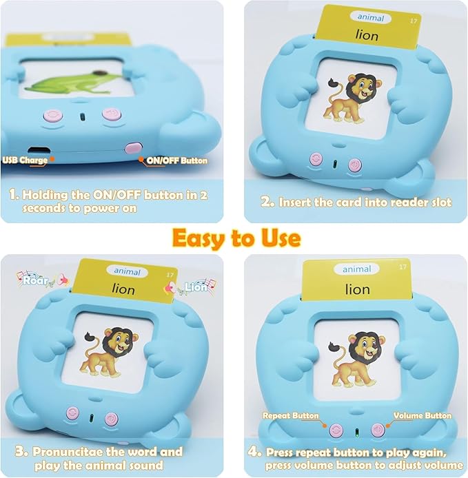 MAYAPHILOS 224 Sight Words Polish and English Talking Flash Cards Fun Polish Language Learning Toys for Kids, Learn Polish for Toddlers Sensory Preschool Educational Birthday Gifts