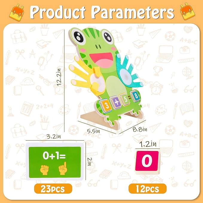 Montessori Toys for Toddlers age 2-4 ,Educational Clock Time Math Manipulatives Number Counting Blocks for Kids ,Preschool Learning Toys 3 4 5 Year Old for Birthday Stocking Stufferas for Boys Girls