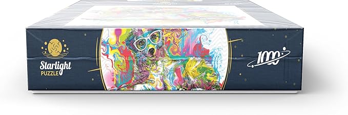 MyPuzzle Curious Pup - Premium 1000 Piece Jigsaw Puzzle for Adults