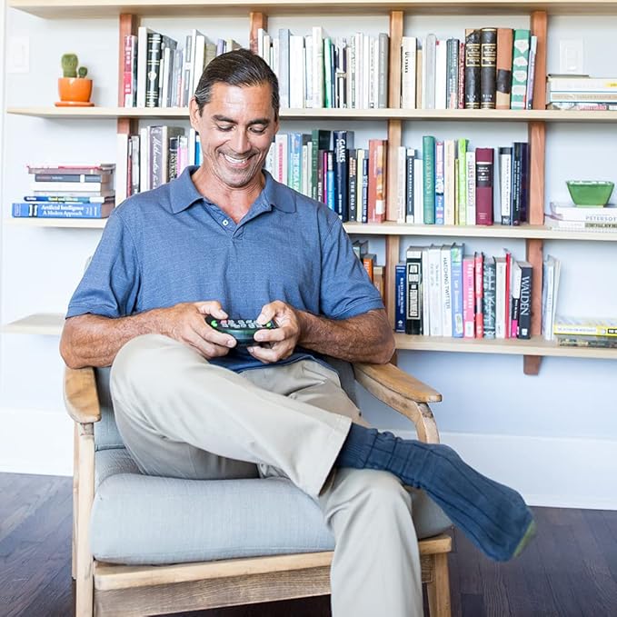 Educational Insights BrainBolt - Handheld Memory Game with Light and Sound, Electronic Brain Games, Single Player Brain Teasers for Kids Teens, & Adults, Gamer Gifts for Boys & Girls Ages 7+