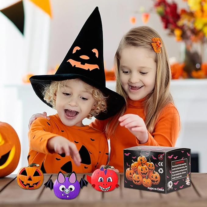 Halloween Pumpkin Air Dry Clay,Halloween Pumpkin DIY Crafts Kit, Arts and Craft Party Supplies,Creative Air Dry Clay Modeling Indoor Decorations