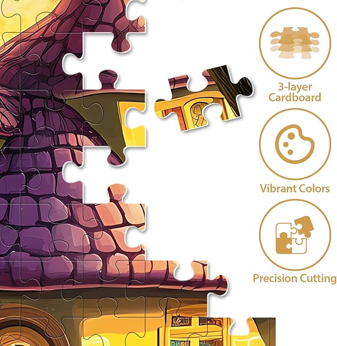 500 Piece Puzzles for Adult, Colorful Nature Jigsaw Puzzle 500 Pieces, Impossible Challenging Adult Puzzles for Happy Family Time, Party Game Great Gift for Puzzle Lovers Finished Size 20.5 * 15 in