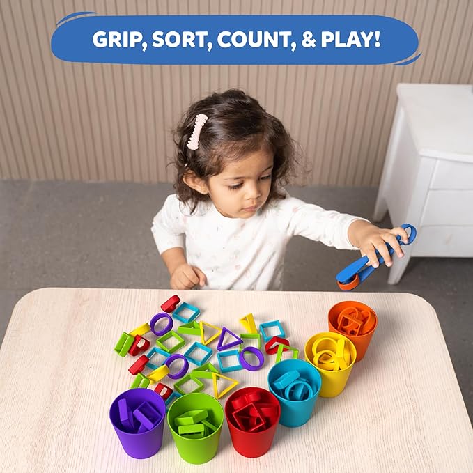 Skillmatics Silicone Rainbow Sorting Game - Learning & Educational Toy, Sorting, Counting & Sequencing Skills, Gift for Toddlers & Preschoolers Ages 3, 4, 5, 6