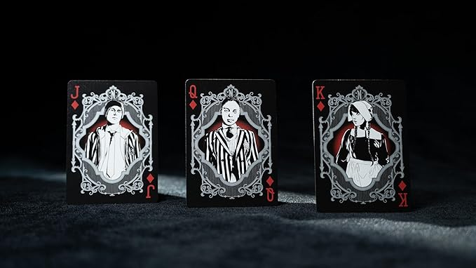 Bicycle Wednesday Addams Playing Cards, 1 Deck