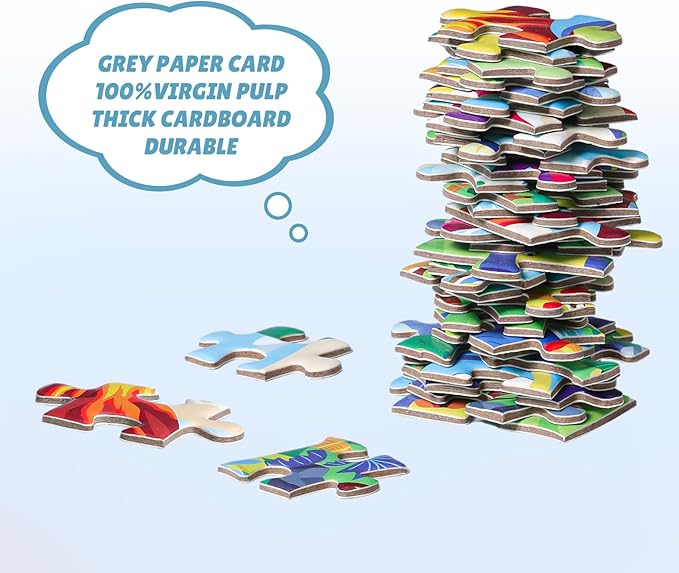 ELX 153 Piece Sea Turtle Jigsaw Puzzle for Kids 4-10, Seaworld Floor Puzzle for Preschool Learning (21.42 X 16.42 in)