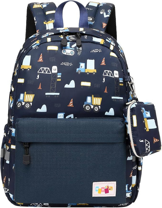 mygreen Toddler Backpack, Kids Backpack for Boys and Girls with Chest Strap