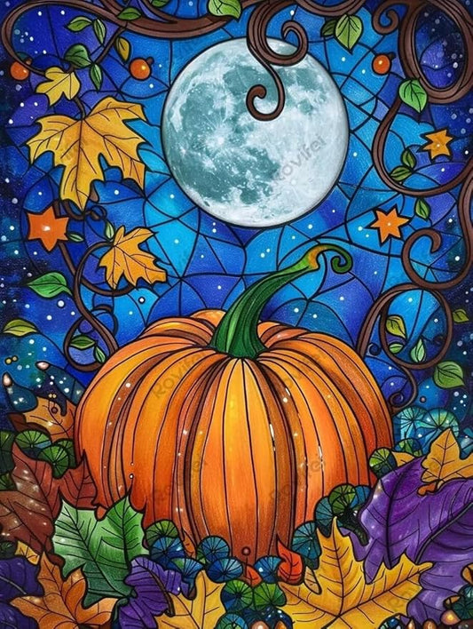 Fall Pumpkin Puzzles for Adults 500 Pieces, Thanksgiving Day Puzzles for Kids Children, Personalized Puzzles - for Room Decor Home Decor Fall Decor - Gifts for Women 20x15 inch