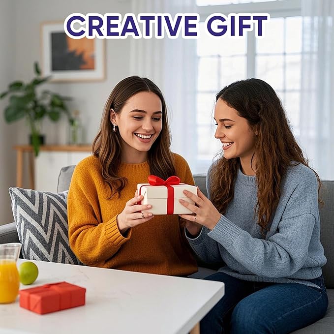 Ruikiyart Wooden Puzzles for Adults, 5MM 500 Pieces Funny Scared Expression Wooden Jigsaw Puzzle,Unique Shaped Puzzle Gifts for Adults and Kids on Christmas,Family Puzzle Games (Purple, 15.9''x15.9'')