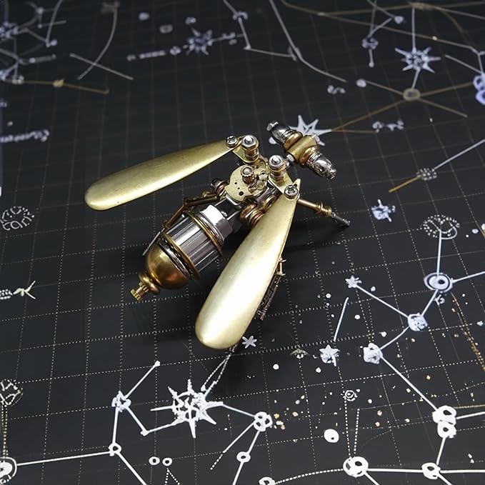 Mechanical Metal DIY 3D Insect Brass Puzzle (Fruit Fly)
