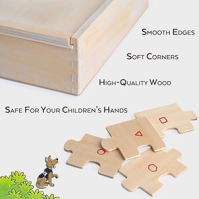 4-in-1 Wooden Puzzles for Boys 48 PCs Puzzles for Kids Ages 4-6 Great Gift for Boys,Car Puzzles for Kids Ages 4-8, Wood Puzzles for Kids Ages 3-5 Jigsaw Puzzle Box, Summer Activity Outside