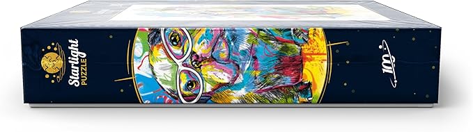 MyPuzzle Bulldog Fun - Premium 100 Piece Jigsaw Puzzle for Adults
