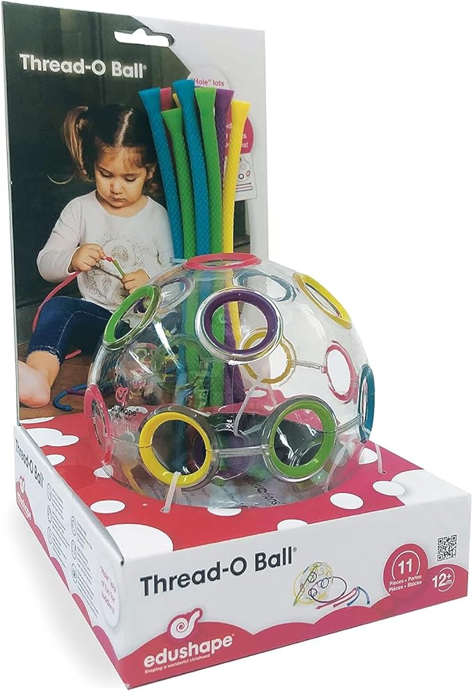 Edushape 525021 Thread-O-Ball Development Activity (Pack of 11)