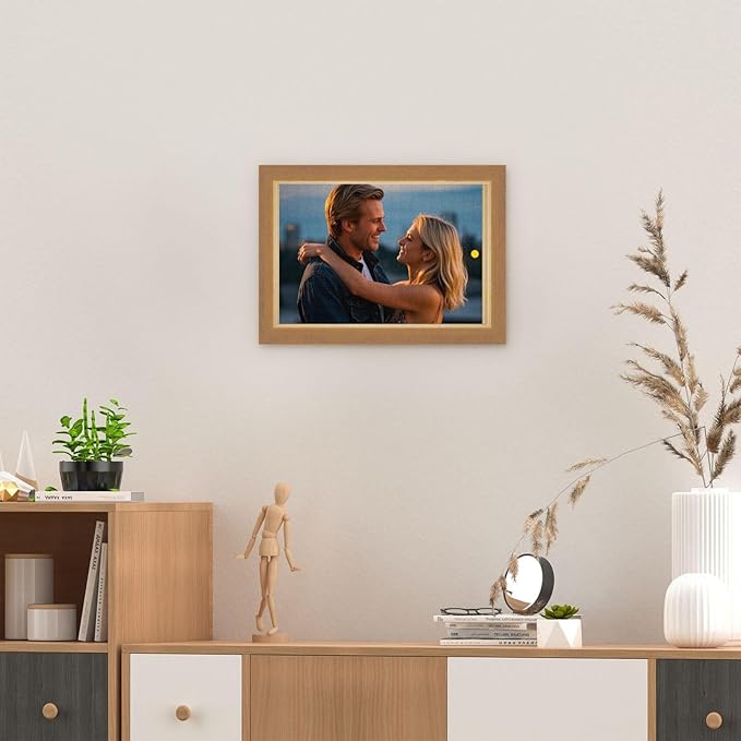 Custom Wooden Jigsaw Puzzles - 120/200/300/500/1000/1500 Piece Photo Gift Sets for Adults & Kids - Pet, Wedding, Family Memory Keepsake