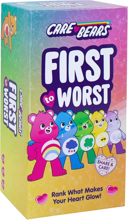 Care Bears Family Party Game - The Card Game About How Your Friends & Family Rank Things - for Kids, Tweens, Teens, Families, Kidult, Groups and Fun Parties with Polarizing Priorities