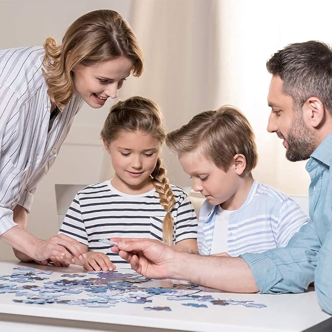 MaxRenard Game 1000 Pieces Jigsaw Puzzle Fine Art Collection Toy Starry Night Over The Rhone by Vincent Willem Van Gogh