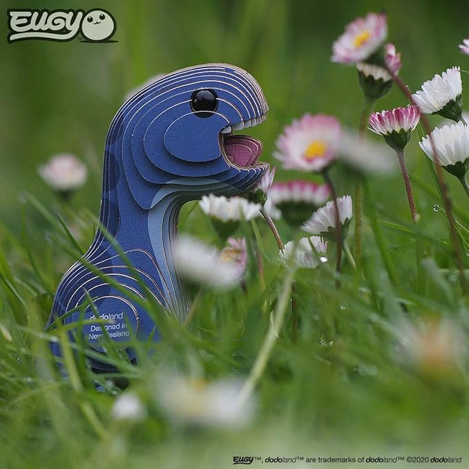 Eugy Brontosaurus Dinosaur 3D Puzzle, 28 Piece Eco-Friendly Educational Toy Puzzles for Boys, Girls & Kids Ages 6+