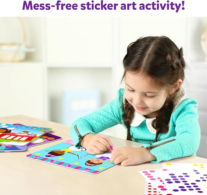 Skillmatics Dot It Sticker Art - Dress Up, Mess-Free Fun for Kids, 500+ Stickers, Craft Kits, DIY Scrapbooking Activity, Travel Toys, Gifts for Boys & Girls Ages 3, 4, 5, 6, 7