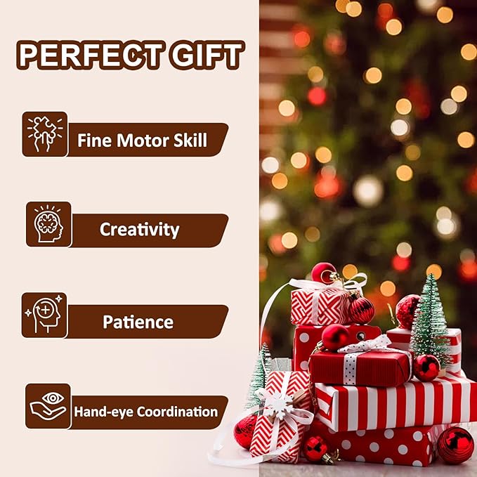 3D Wooden Puzzles for Adults, Wooden 3D Puzzle M416 Model Electric Toy Building Model Kits with Sight and Goggles, DIY Wood Crafts Cool Toys Unique Gifts Hobbies for Men Women Teens