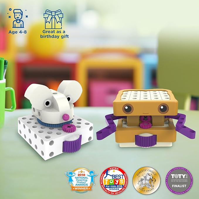 Kids First Coding & Robotics | No App Needed | Grades K-2 | Intro To Sequences, Loops, Functions, Conditions, Events, Algorithms, Variables | Parents’ Choice Gold Award Winner | by Thames & Kosmos