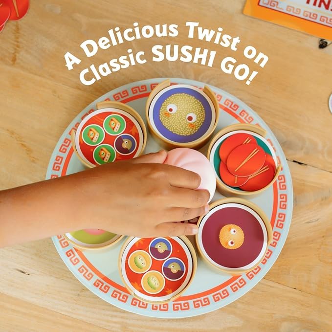 Gamewright - Sushi Go! Spin Some for Dim Sum Board Game