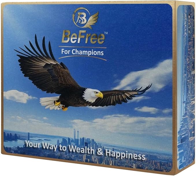 BeFree for Champions – Financial Literacy Board Game for Adults & Teens (14+), Money & Risk Management, Investing & Cash Flow, Achieve Life Goals | Fun Strategy Family Game