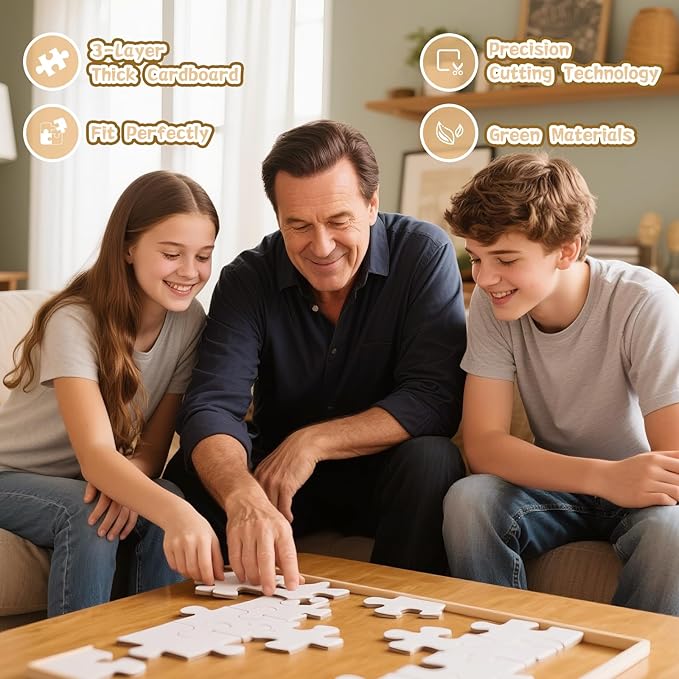Personalized Puzzle Gifts for Christmas, Custom Photo Gift for Dad from Daughter Son Kids, Dad Gifts for Husband from Wife, Customized Presents for Father's Day Birthday Christmas