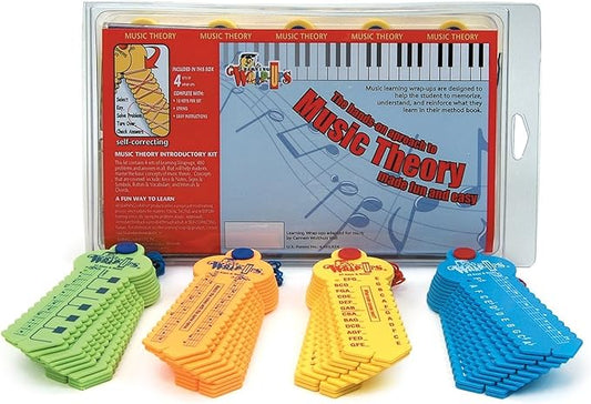 Learning Wrap-ups Music Theory Intro Self Correcting Keys Kit
