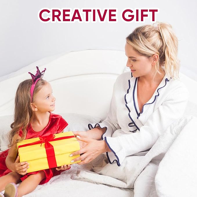 Ruikiyart Wooden Puzzles for Adults,5MM 200 Pieces Funny Scared Expression Wooden Jigsaw Puzzles, Unique Shaped Puzzle Gifts for Adults and Kids on Christmas, Family Puzzle Games (Red, 11.2''x11.2'')