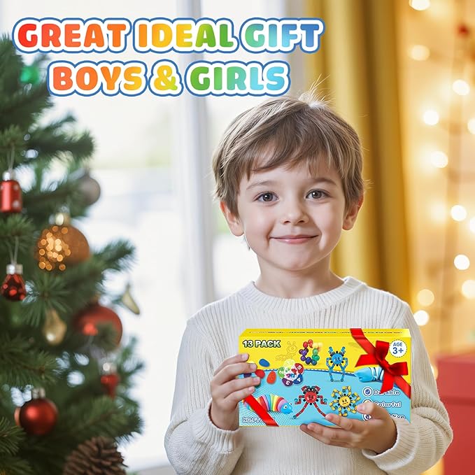 Fidget Sensory Toys for Kids Adults with Autism ADHD: 13 Pack Anxiety Relief Items Toy, Fun Classroom Prize & Travel Toys, Stress Relief Toy Gifts Party Favors for Kids