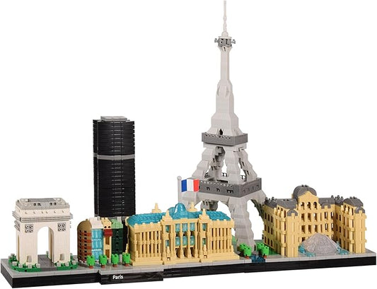 Architecture Series Mini Bricks for Adults and Teens,Paris Skyline Collection,3680 PCS, Micro Building Blocks Set Model Kit,Landmark Model