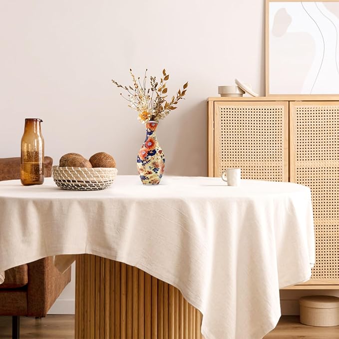 Unique 3D Puzzle for Adults - 160 Pieces of Puzzle Flower Vase, Blossoming Flowers Themed Art Projects Gift for Women Housewarming Home Decoration