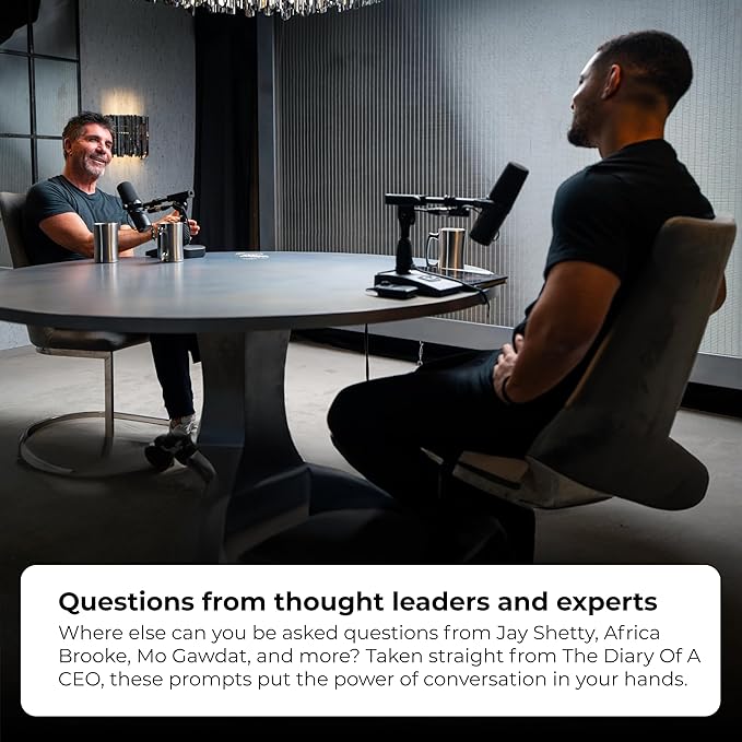 Conversation Cards by Steven Bartlett - 1st Edition - Scenario Cards, Ice Breakers, Family Conversation Starters, Question for Friends, Adults, and Group Games