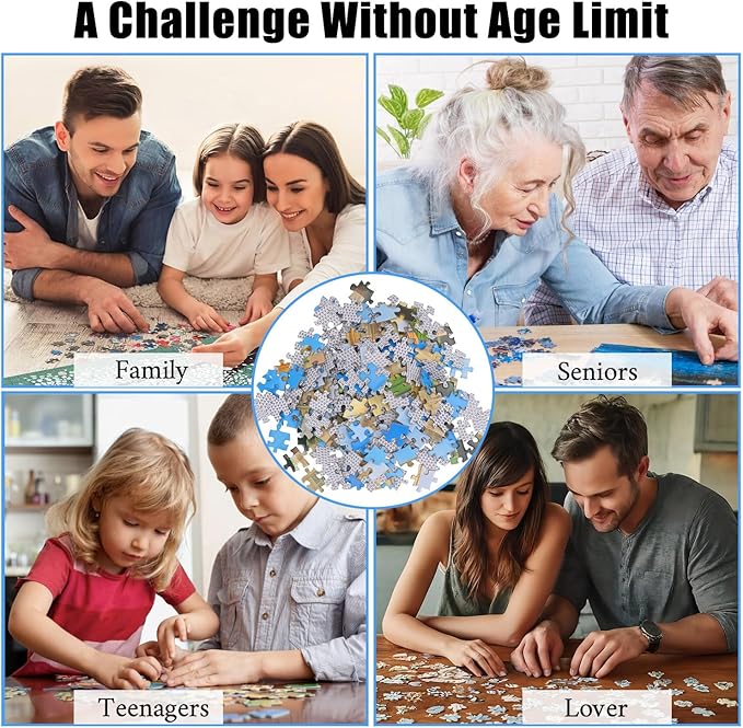 Fun Puzzles for Kids Ages 8-12 Bluetick Coonhound Rose Once Upon a Time a Girl Really Loved Dogs Jigsaw Puzzles Family Puzzle Decompression Education Gift for DIY Intellective Game 1000 Pieces