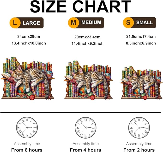 Wooden Puzzle 100PCS Ragdoll and Butterfly Unique Shape Advanced Wood Puzzle for Adults,Holiday Birthday Gift,Craft kit (Dreamy Dragon-Li, Medium)