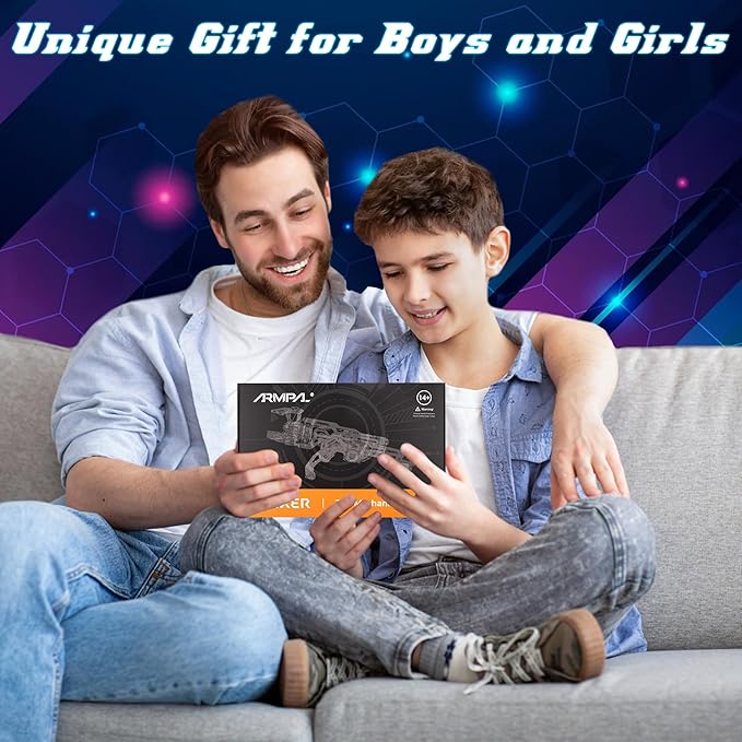 ARMPAL Mechanical Claw Model Kit 3D Wooden ClawBot Puzzle for Adults and Teens Self-Assembly Robot Arm Building Kits to Build Laser-Cut Wooden Puzzle Mechanical Toy Realistic Robot Toy Gifts