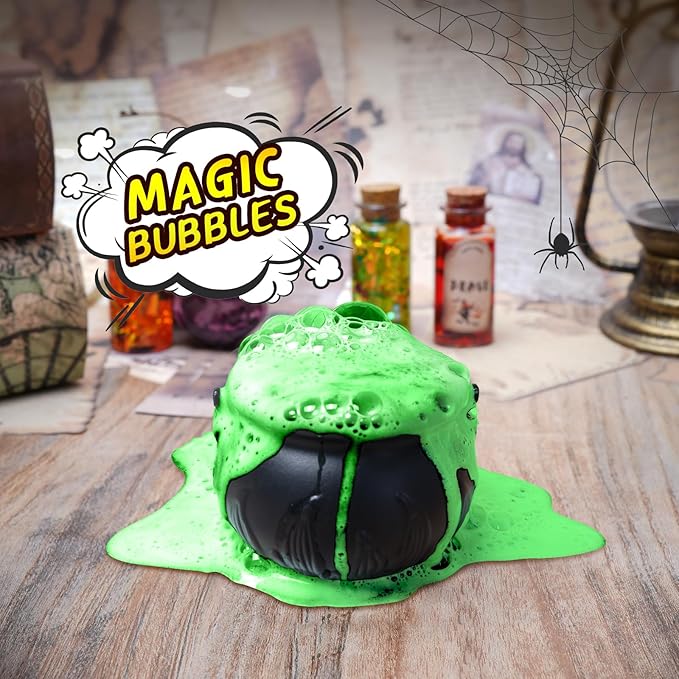 LDomet Magic Potions Kit for Kids - Mix 20 Fairy Dust Potion Bottles, Halloween Christmas Party Decorations, Creative Gift Craft Toy for Ages Boys Girls 6 7 8 9 10+