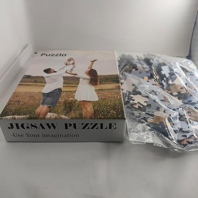 Personalized Puzzle Gifts for Christmas, Custom Photo Gift for Dad from Daughter Son Kids, Dad Gifts for Husband from Wife, Customized Presents for Father's Day Birthday Christmas