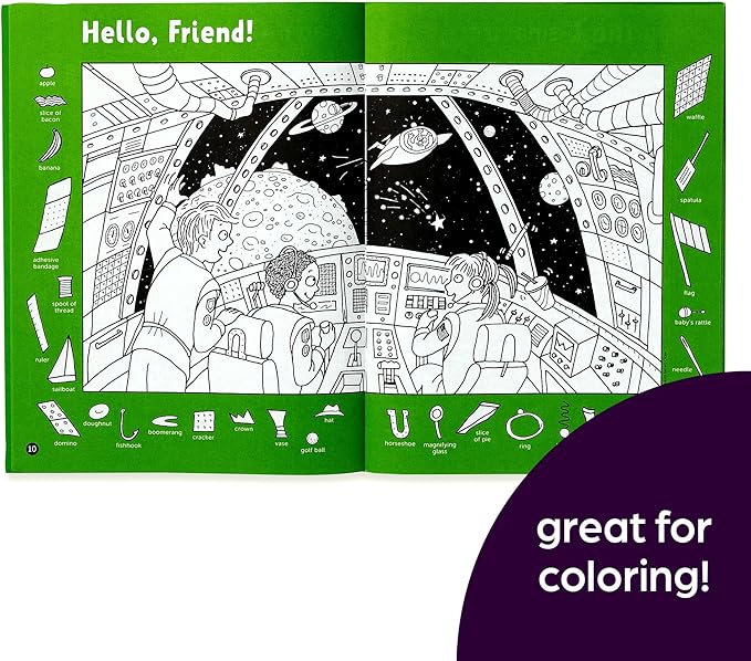 Highlights Hidden Pictures 2023 Special Edition Activity Books for Kids Ages 6 and Up - 4-Book Set of Travel-Friendly Seek-and-Find Activities with Hundreds of Hidden Objects