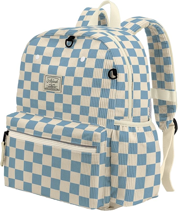 Corduroy Kids Backpack for Boys 6-10: Boys Backpacks for Elementary Kindergarten 15” H Fit Folder