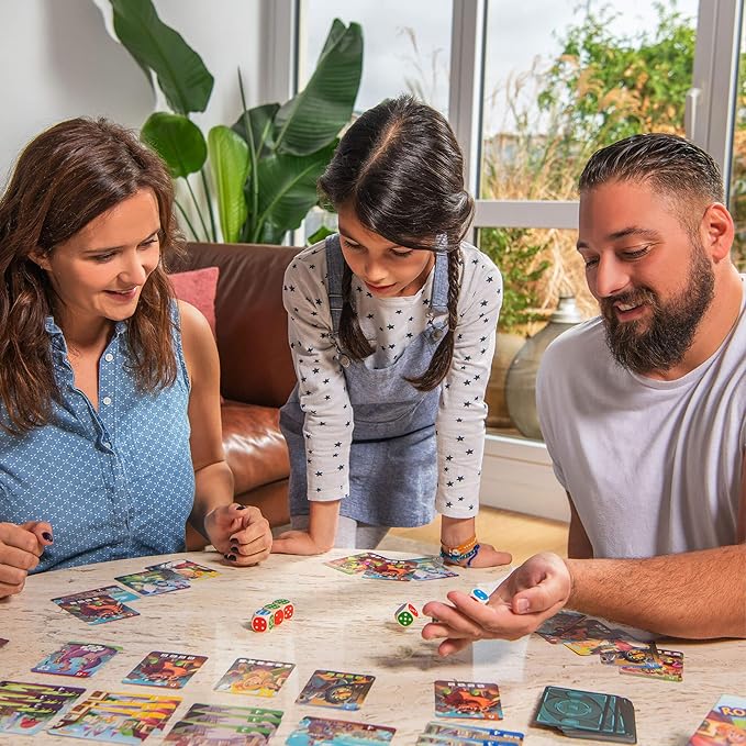 HABA King of The Dice - A Tricky Skill and Luck Dice Board Game, Perfect for Family Games and Kid Games for Ages 8 Years and Up (Made in Germany)
