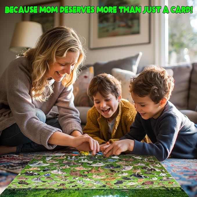 Funwares Original 101 Puppies Puzzle – 500-Piece Hilarious Dog Jigsaw – Funny Gift for Dog Lovers, White Elephant, and Pet Lovers with a Sense of Humor