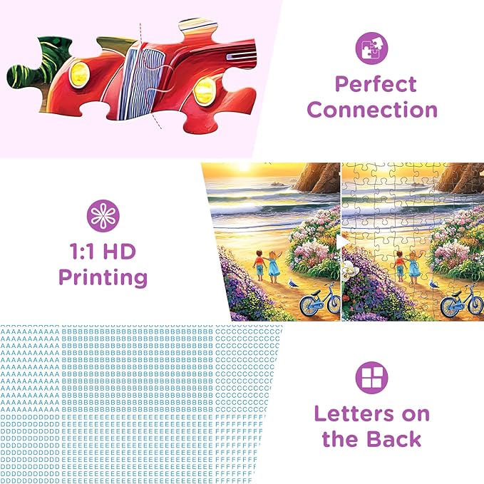 300 Piece Puzzles for Adults,Sea Puzzle 300 Pieces,Ocean House Jigsaw Puzzles for Kids Adult Senior Premium Cardboard Puzzle for Relaxation Tabletop Jigsaw Puzzle Family Activity Game Night Gifts