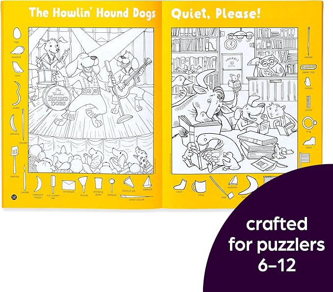 Highlights Hidden Pictures 2023 Special Edition Activity Books for Kids Ages 6 and Up - 4-Book Set of Travel-Friendly Seek-and-Find Activities with Hundreds of Hidden Objects