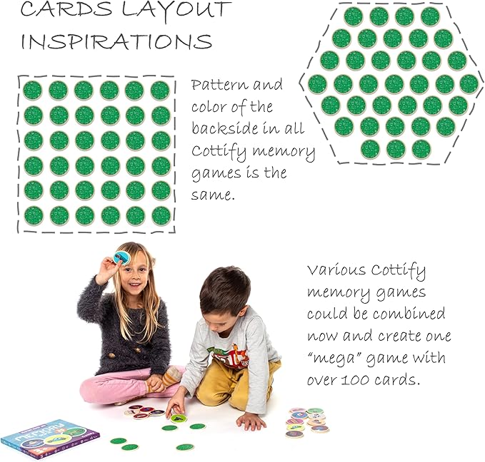 Montessori-Inspired Wooden Matching Game for Toddlers 2-4 Years - Things that Go - Durable, Scratch-Resistant 36 Card Set, Includes Carry Bag - Memory Game for Toddlers 2-4 Years - Means of Transport