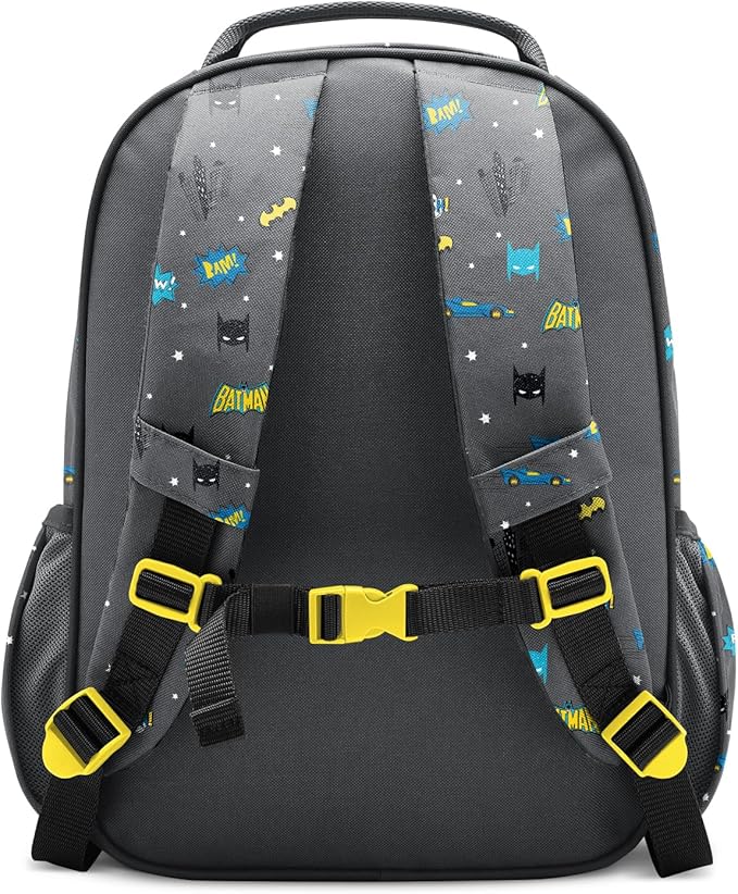 Simple Modern Large DC Comics Batman Kids Backpack for School Girls and Boys | Elementary Backpack for Teen | Fletcher Collection | Kids - 16" tall | Batman POW!