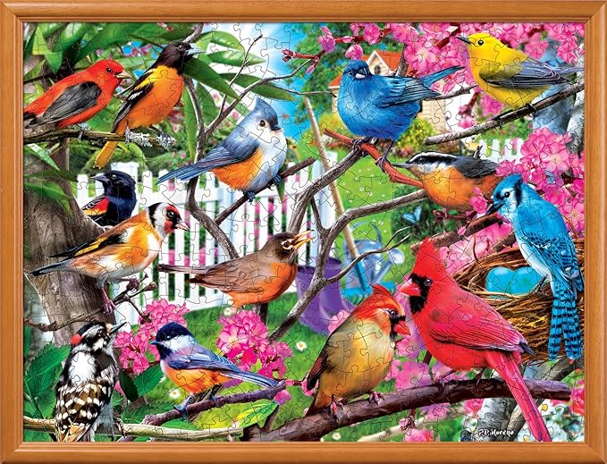 MasterPieces 300 Piece EZ Grip Jigsaw Puzzle - Hidden in The Branches - 18"x24"