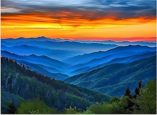 Jigsaw Puzzles 500 Pieces for Adults - Landscape Challenging Puzzle for Kids, Teens, Elderly - Natural Scene Hard Puzzle - Great Gift for Boys Girls Family Activity Fun Games Toys 20.5"X15"