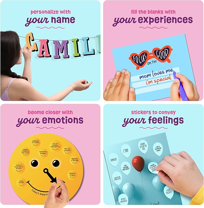 Wall Collage Kit for Teen & Tween Girls - Arts Craft Gift Ideas for Age 11, 12,13, 14, 15, 16 Year Old Girl - Birthday Gifts and Stuff for Teenage Bedroom Decor - Teens Creative Crafts Kits