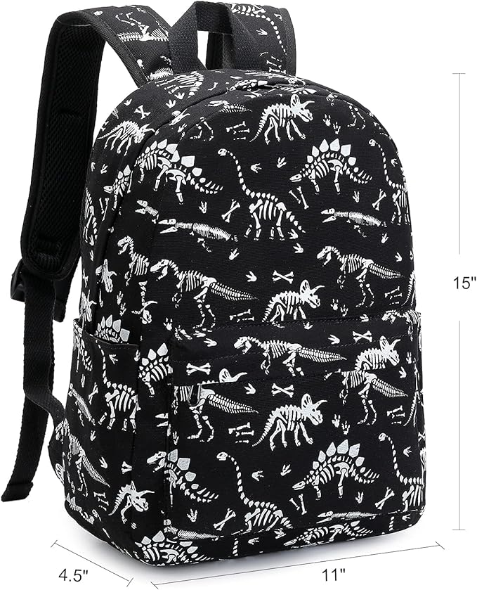 Kids School Backpack with Lunch Box for Boy Kindergarten BookBag School Bag Preschool Kindergarten Toddler Backpack (Luminous)