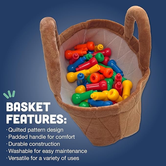 Creative Minds Basket of Babies Soft Baby Dolls, Sensory Toys, Multicultural, Diversity, Inclusion and Social Emotional Learning, Baby Toys for All Ages, Set of 6 Plush Dolls, Multicolor